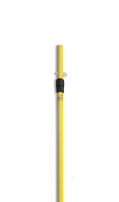 Yellow fiberglass pole, non-conductive