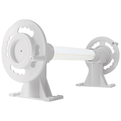 Solar roller for above-ground pools with 3 section tube