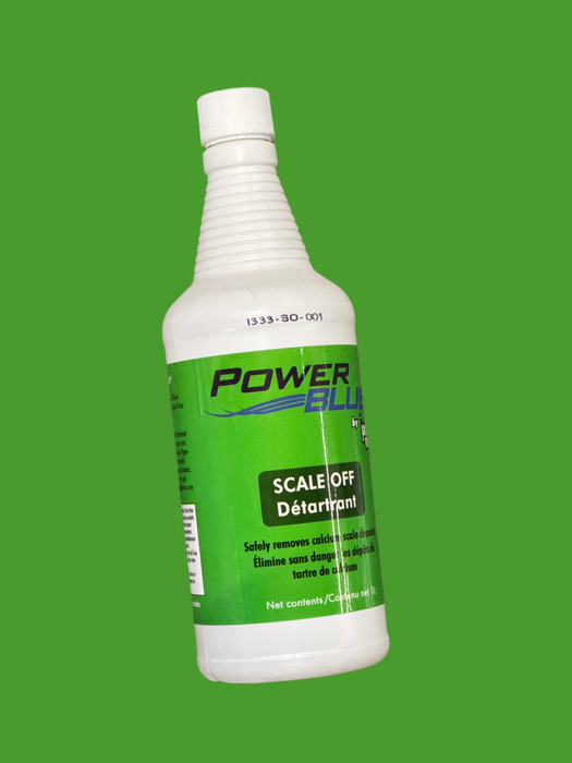 Power Blue Scale Off - Vaporisateur pour retirer le tartre et calcaire en surface