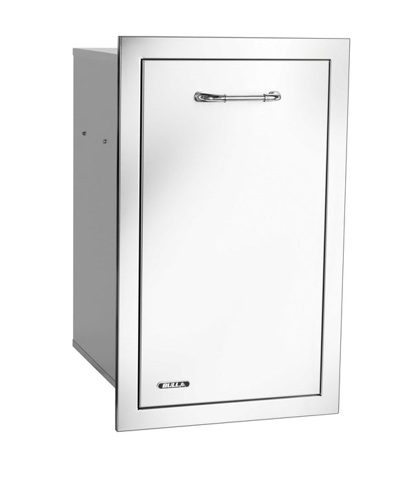 Bull BBQ – Poubelle en acier inoxydable