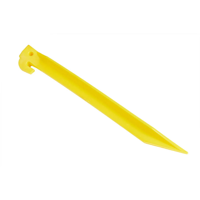 Yellow stake for canvas