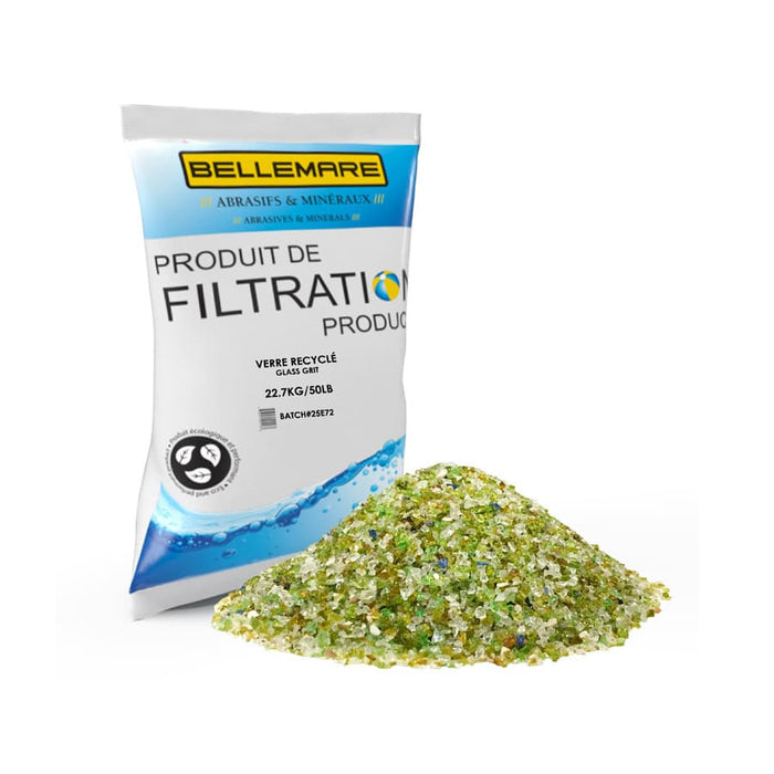 50Lbs filtration glass