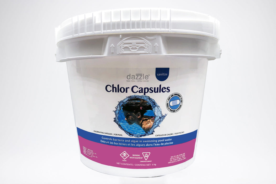 Dazzle chlorine capsules 6 kg daz02606