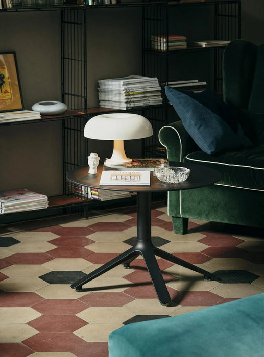 EEX - Side table w/ wooden top