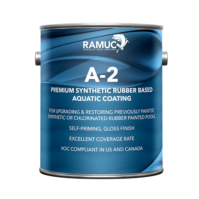 Peinture pour piscine Caoutchouc A-2 Haute Performance Ramuc