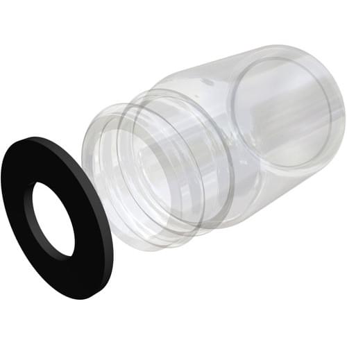 Oeil de vitre avec gasket pour filtreur ou gasket seul