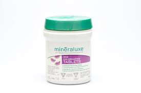 Tablettes de chlore - Chlorine tablets Mineraluxe