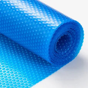 Toile solaire pour piscine creusée de couleur bleue 9MIL