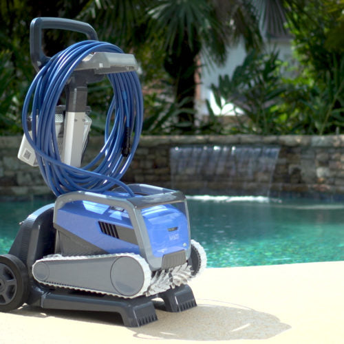 Robot Dolphin pour piscine avec caddy