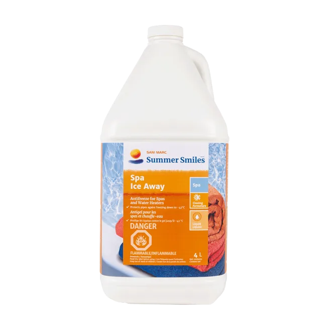 Summer Smiles Spa Routine SUMMER SMILES SPA ICE AWAY 4L — Piscines et Spas POSEIDON