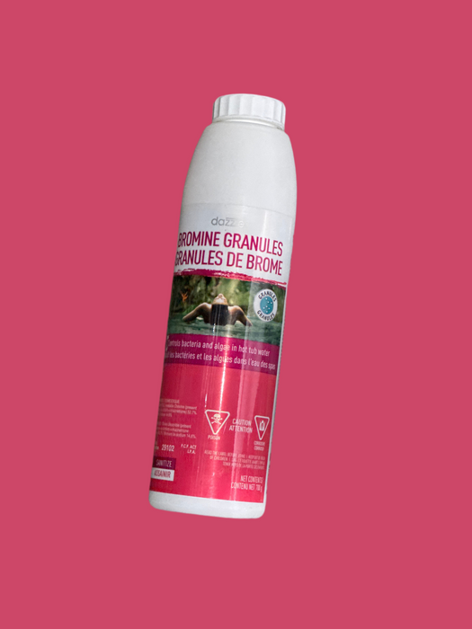 Granules de brome pour spa