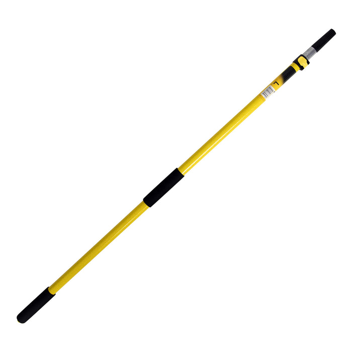 Perche en fibre de verre jaune, non conductrice