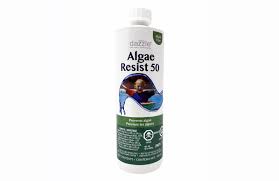 Bouteille d’algicide double action 50 % pour piscine – protection efficace contre les algues, usage hebdomadaire. 500ml