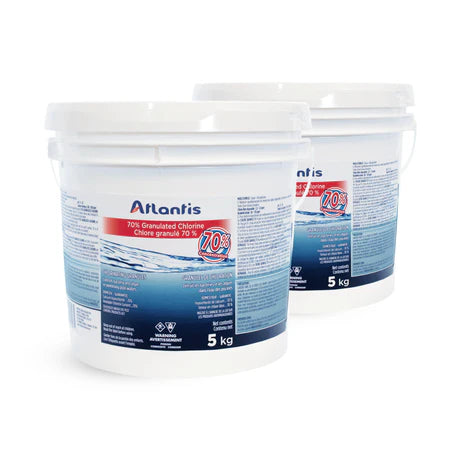 Chlore en granules 70% hypochlorite de calcium 5kg