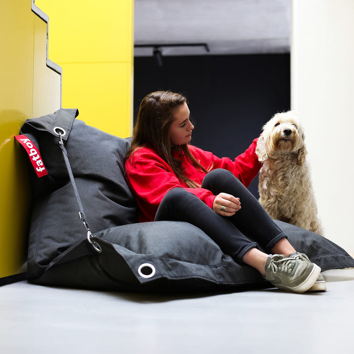 Buggle-up en tissu Oléfine – Pouf pour usage intérieur et extérieur