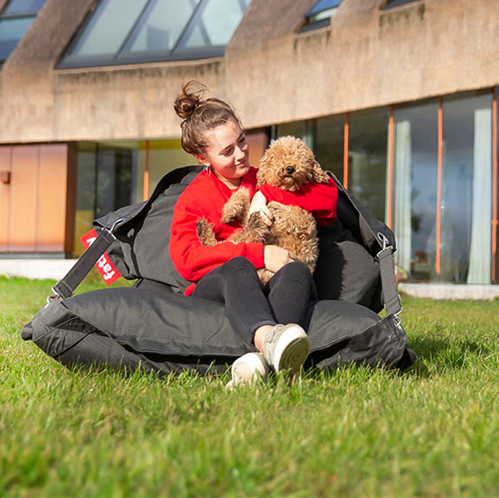Buggle-up en tissu Oléfine – Pouf pour usage intérieur et extérieur
