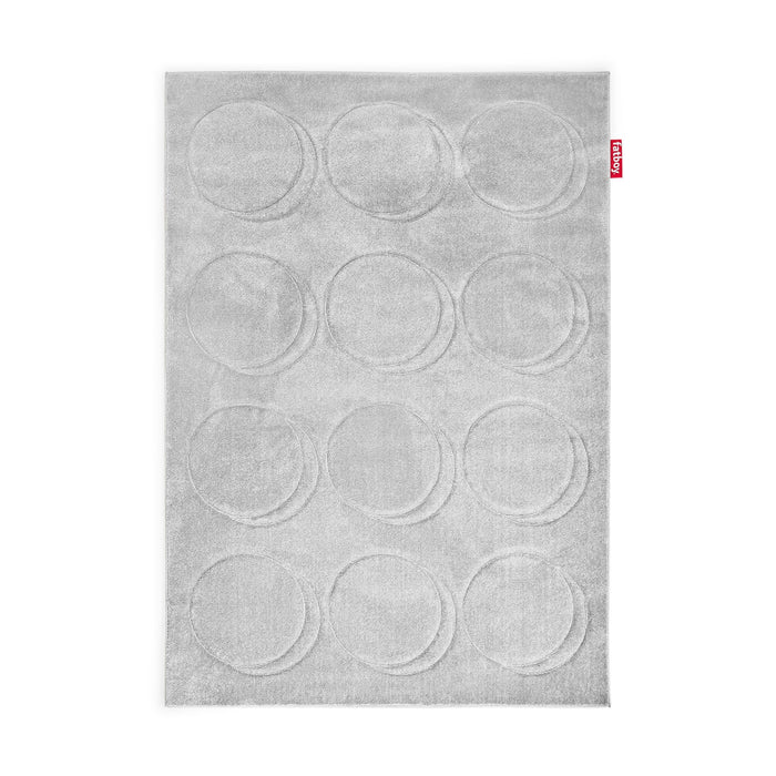 Fatboy Dot Carpet Indoor Rug in Cloudy Grey Color (Size: 160 x 230 cm)