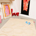 Elegant and playful Fatboy Dot Carpet, 160x230 cm, ideal for any home interior.