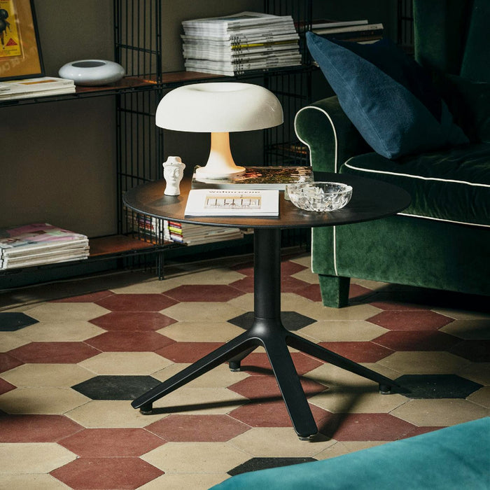 EEX - Side table w/ wooden top