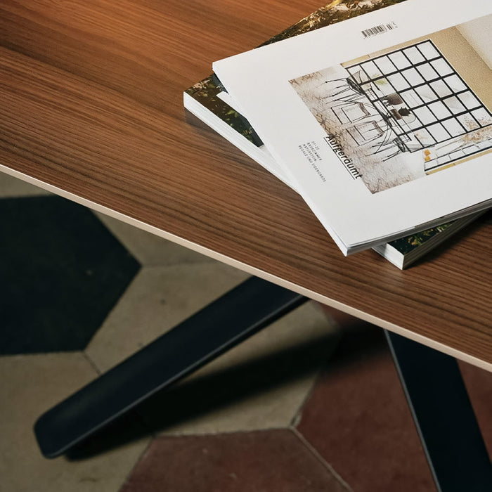 EEX - Side table w/ wooden top