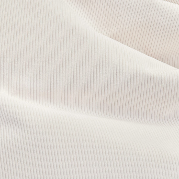Pouf en velours côtelé slim Pour usage intérieur