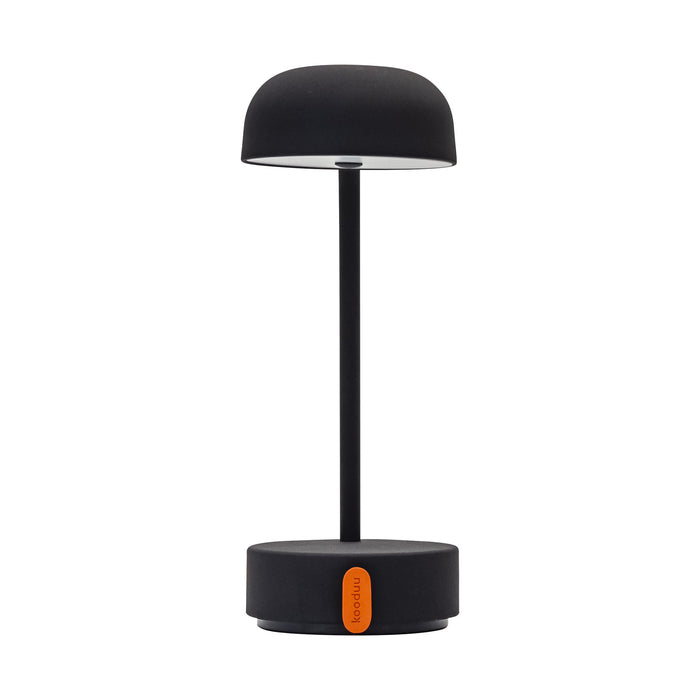 Illuminate your space with the Fokus Anthracite LED table lamp by Kooduu, featuring minimalist design and practical functionality.