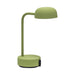 Fokus Moss LED table lamp by Kooduu: sleek, rechargeable, dimmable lighting with 2700K warm glow, perfect for modern Canadian homes.