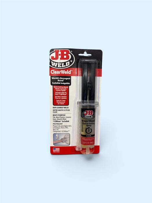 clearweld quick-set epoxy mastic