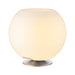 Sphere Silver by Kooduu: Danish-designed multifunctional speaker lamp and cooler with balanced sound and dimmable warm light.