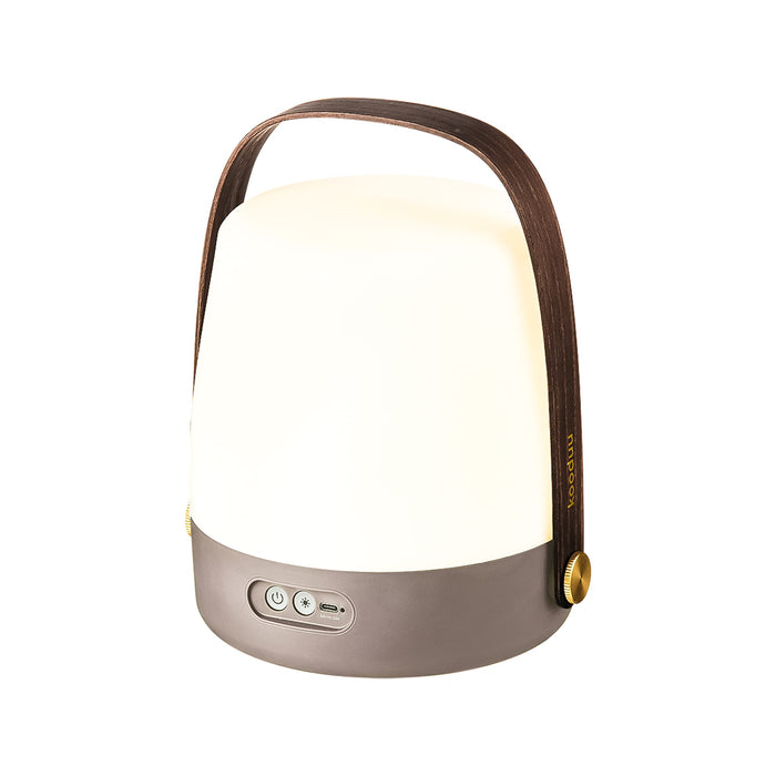Trendy Lite-up lamp: compact Danish-designed LED light with a rechargeable battery and adjustable warm white light.