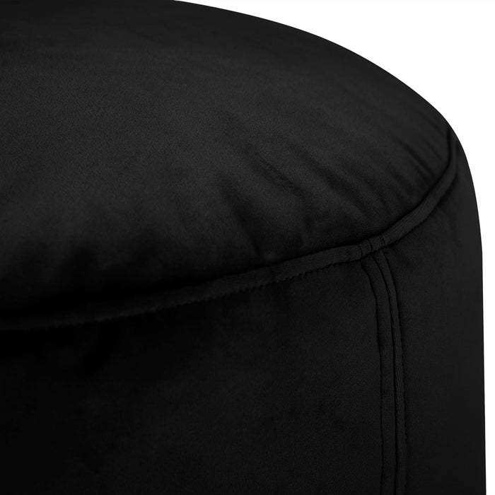Pouf and velvet footrest Point For indoor use