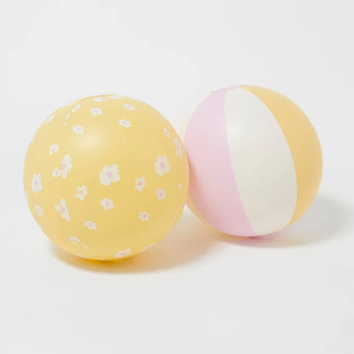 Lot de 2 ballons de plage gonflables « Princess Swan »