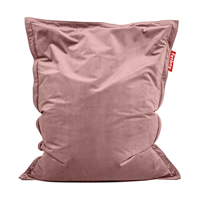 Pouf slim en velours Pour usage intérieur Fatboy