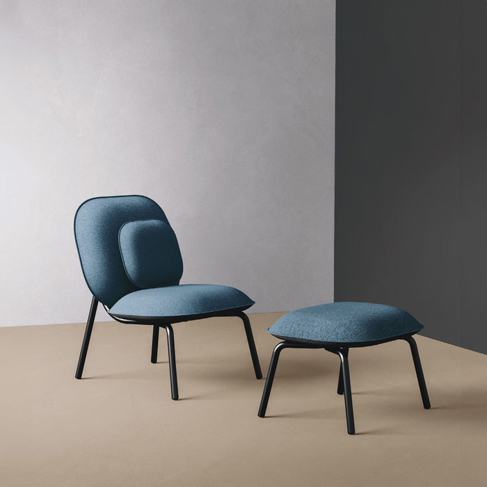 Tasca - Lounge chair & Ottoman, Standard fabric