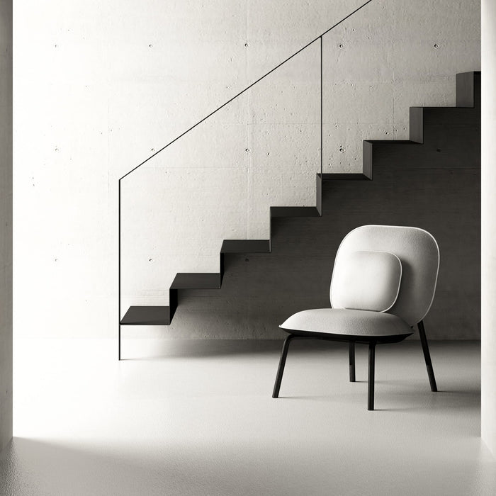 Tasca - Lounge chair & Ottoman, Standard fabric