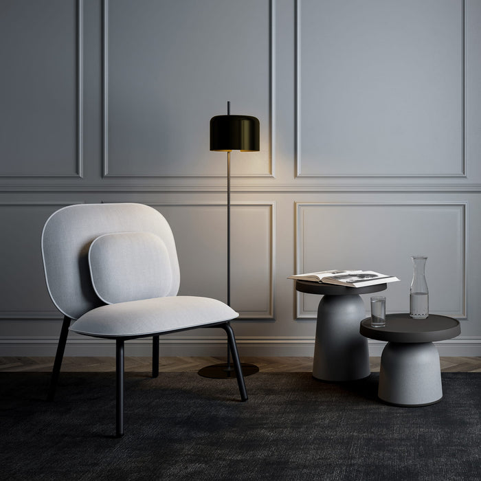 Tasca - Lounge chair & Ottoman, Standard fabric
