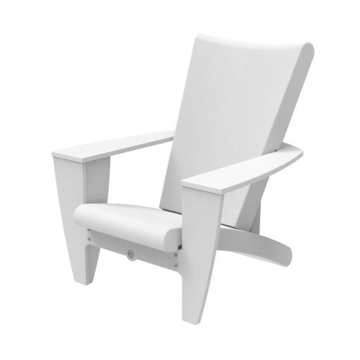 COZI - Chaise de détente avec poids - Blanc neige bras Blanc