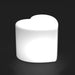 CORA LUX - Table d'appoint lumineuse fluo-compacte - Blanc