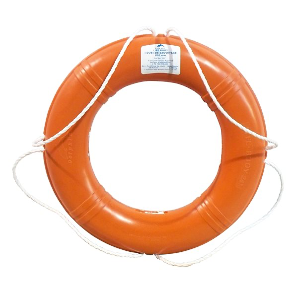 Rigid Orange Lifebuoy 24''