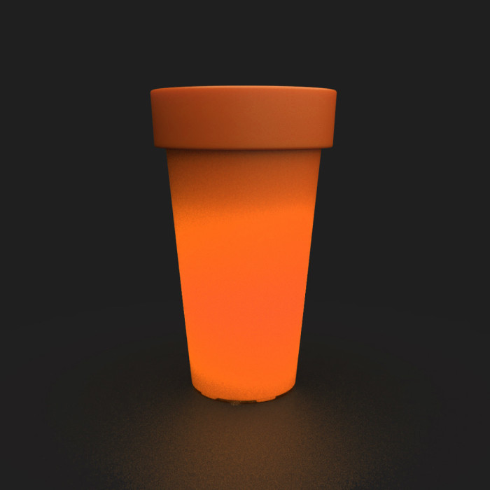 TERA LUX - Pot lumineux grand - Fluo-compacte