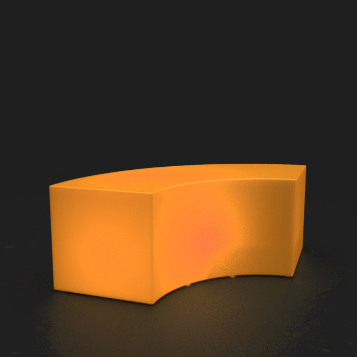 ECLIPSE LUX - Illuminated Bench - Compact Fluorescent