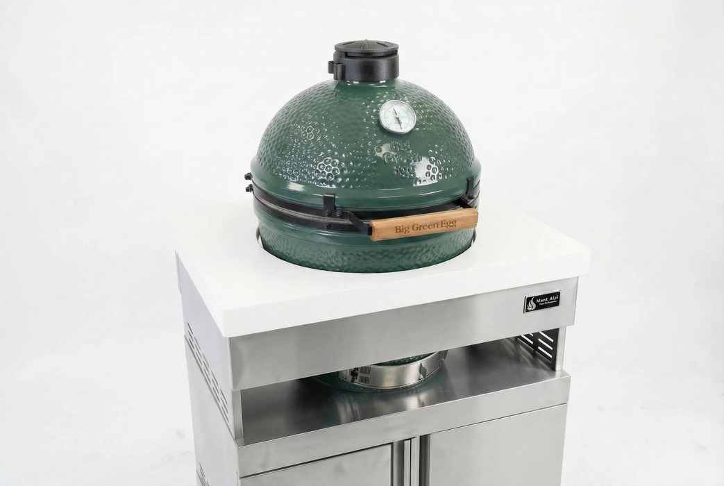 Big Green Egg Large Encastrable pour Mont Alpi