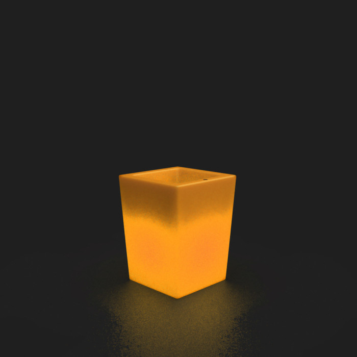 HAUS LUX - Small Lighted Pot - Compact Fluorescent
