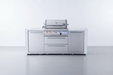 Îlot BBQ Mont Alpi 805 Deluxe avec réfrigérateur intégré - Piscines & Spas Poséidon