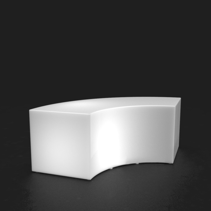 ECLIPSE LUX - Illuminated Bench - Compact Fluorescent