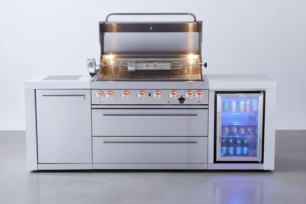 Mont Alpi 805 Deluxe Island with Refrigerated Cabinet