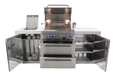 Îlot BBQ Mont Alpi 400 Deluxe avec réfrigérateur - Piscines & Spas Poséidon