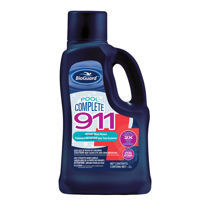 BioGuard Pool Complete 911 clarifying treatment for cloudy pool water