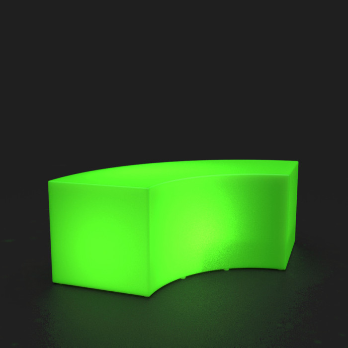 ECLIPSE LUX - Illuminated Bench - Compact Fluorescent