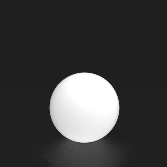 MOON LUX - Large floor sphere - Compact fluorescent